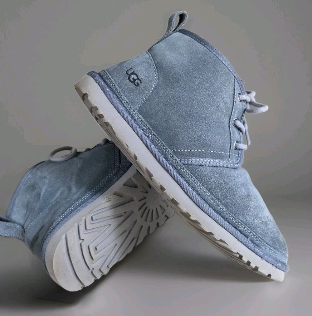 UGG Neumel Bleu Suede Lace Up Chukka Boots Men’s 10 3236